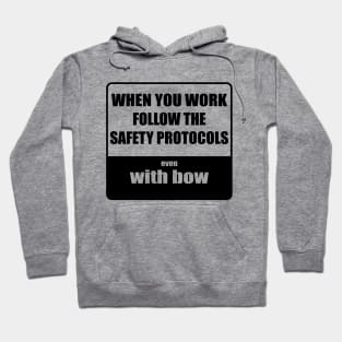Safety with bow Hoodie